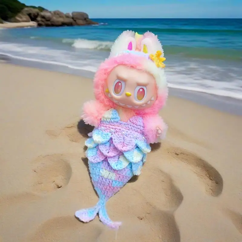 Handmade Mermaid Summer Swimsuit bikini For Ropa Labubu 3.0 V1/V2 doll Clothes Outfit Accessories
Handmade Mermaid Summer Swimsuit bikini For Ropa Labubu 3.0 V1/V2 doll Clothes Outfit Accessories