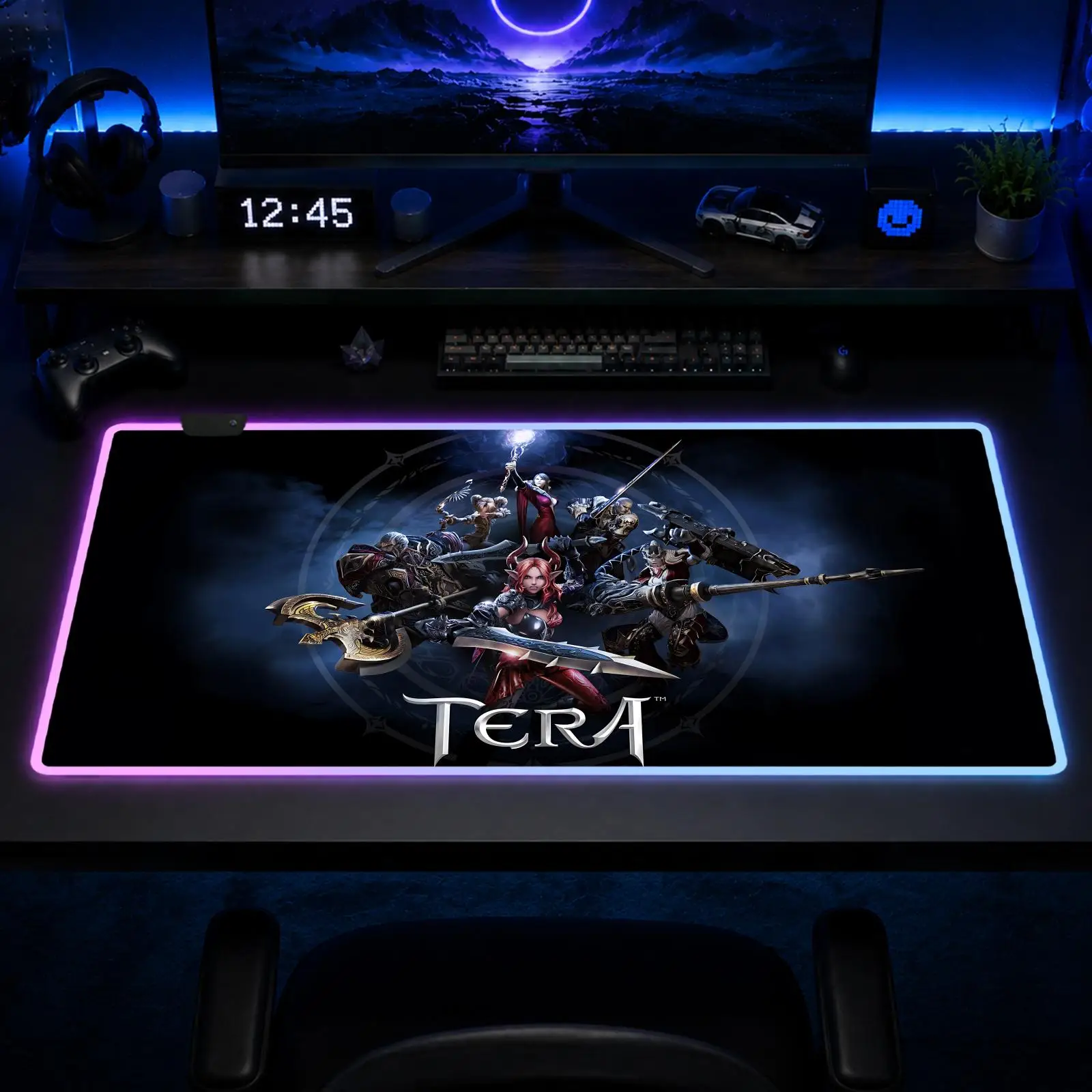 Tera Mouse Pad Gaming Anime Mouse Pad XXL RGB Desk Mats LED Table Pads Backlit Rubber Desktop
Tera Mouse Pad Gaming Anime Mouse Pad XXL RGB Desk Mats LED Table Pads Backlit Rubber Desktop