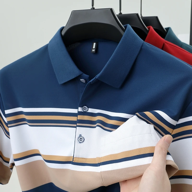 Качество Короткие рукава Высококлассные бренды мужские Рубашка Polo летняя мода бутик Полосы дизайн премиум блузки досуг бизнес футболки
Качество Короткие рукава Высококлассные бренды мужские Рубашка Polo летняя мода бутик Полосы дизайн премиум блузки досуг бизнес футболки