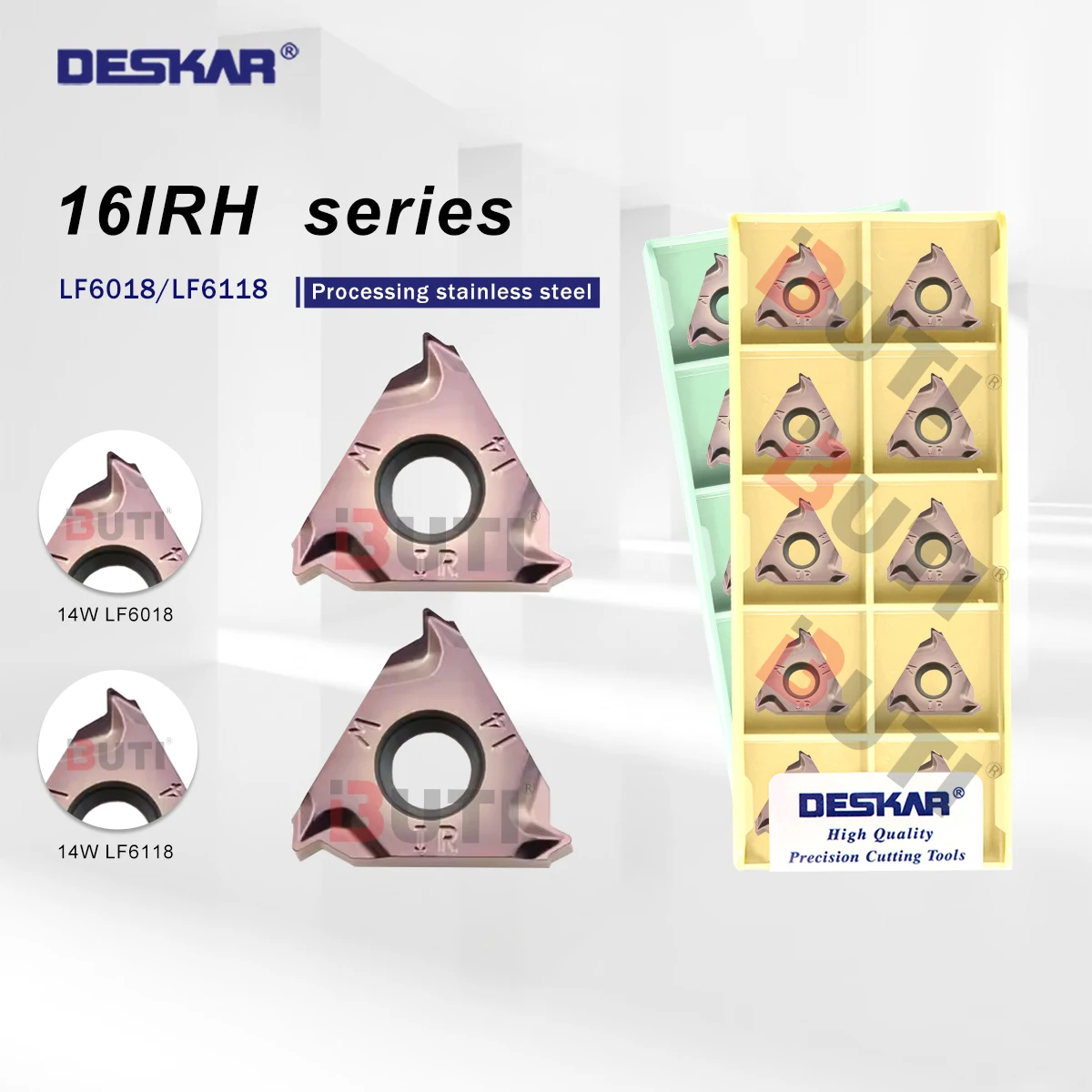 DESKAR 100% оригинал 16IRH 11W 14W LF6118/6018 лезвия серии резьбы инструмент с ЧПУ лезвие из сплава материал нержавеющая сталь обработка детали
DESKAR 100% оригинал 16IRH 11W 14W LF6118/6018 лезвия серии резьбы инструмент с ЧПУ лезвие из сплава материал нержавеющая сталь обработка детали