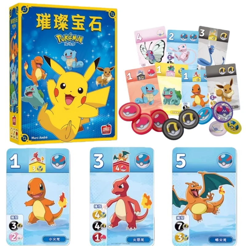Authentic Pokémon Trading Cards A Sparkly Board Game Pikachu Beginner Strategy Party Game Anime Merchandise and Holiday Gifts
Authentic Pokémon Trading Cards A Sparkly Board Game Pikachu Beginner Strategy Party Game Anime Merchandise and Holiday Gifts