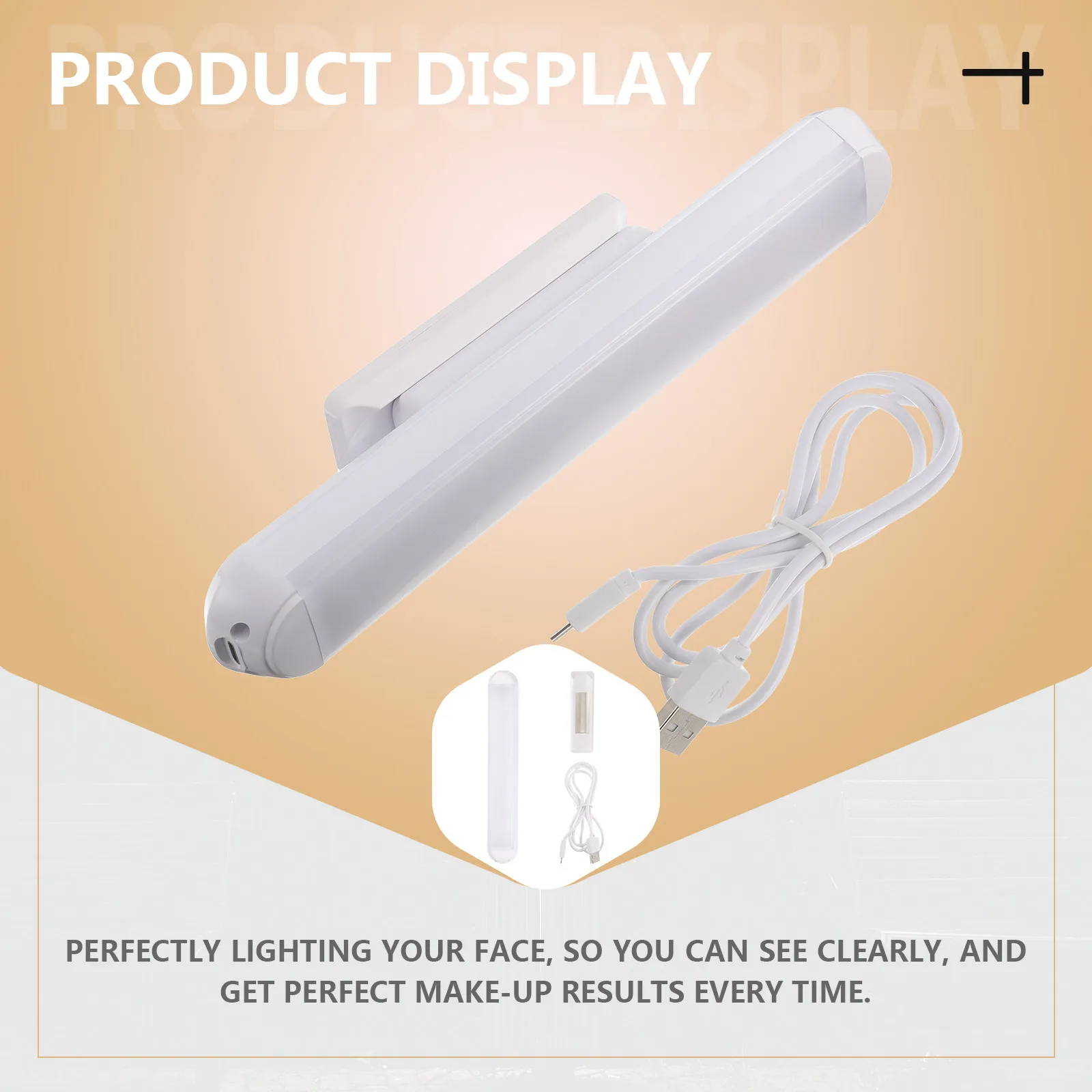 1Set Rechargeable Mirror Front Light Portable Makeup Lamp Magnetic LED Vanity Light Bright USB Charging Mirror Lamp for Bathroom
1Set Rechargeable Mirror Front Light Portable Makeup Lamp Magnetic LED Vanity Light Bright USB Charging Mirror Lamp for Bathroom