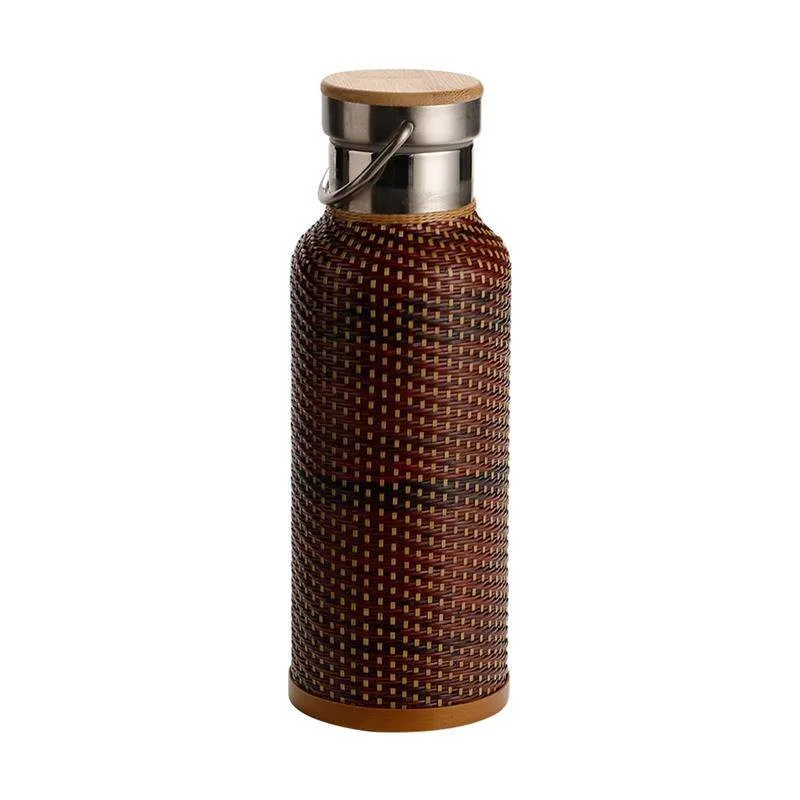 Bamboo woven thermos cup stewed tea cup high-end hot water bottle open kettle small travel portable cup old-fashioned retro
Bamboo woven thermos cup stewed tea cup high-end hot water bottle open kettle small travel portable cup old-fashioned retro