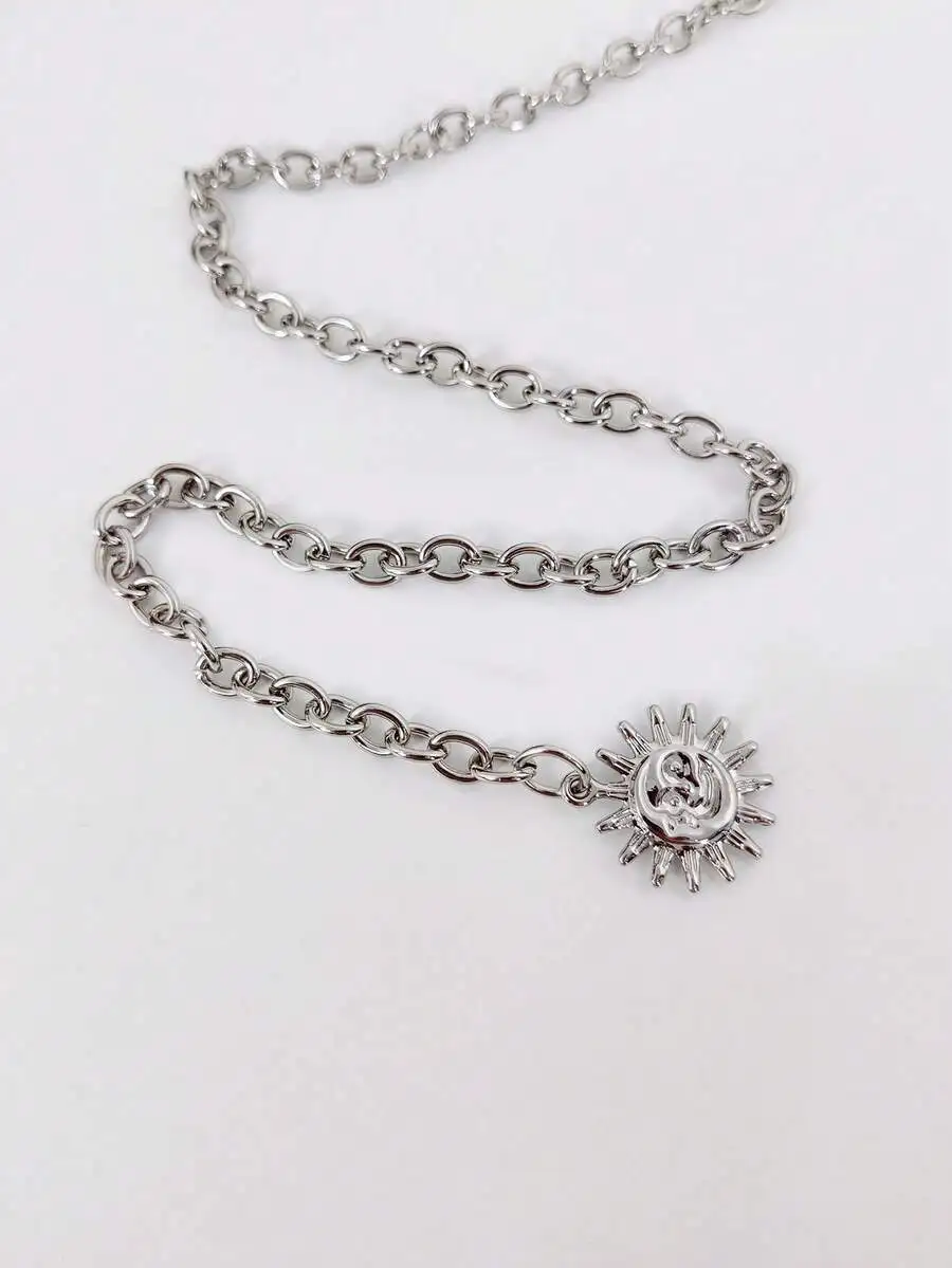 Womens Metallic Sunflower Body Chain With Tassel Floral Decor For Fall Autumn Halloween
Womens Metallic Sunflower Body Chain With Tassel Floral Decor For Fall Autumn Halloween