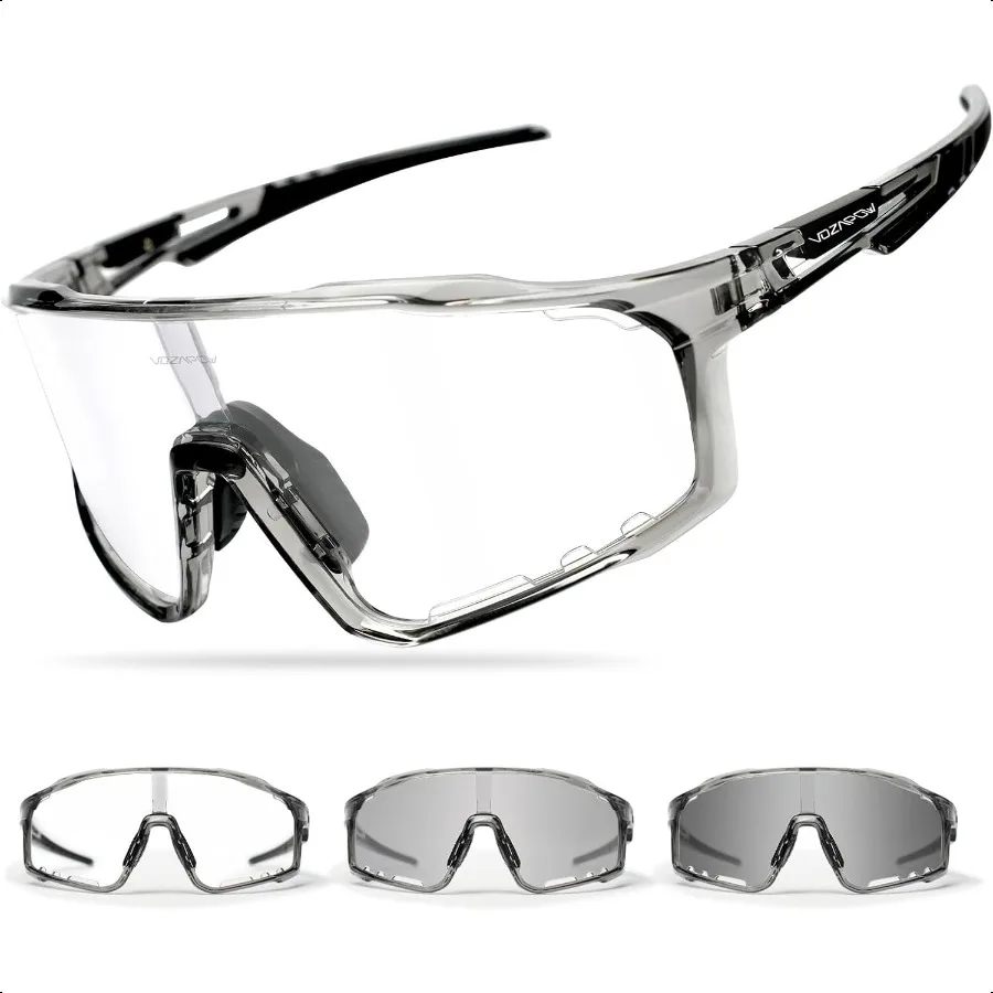 Photochromic Cycling Glasses for Men Women UV400 Sports Sunglasses for MTB Riding Running Fishing Baseball
Photochromic Cycling Glasses for Men Women UV400 Sports Sunglasses for MTB Riding Running Fishing Baseball