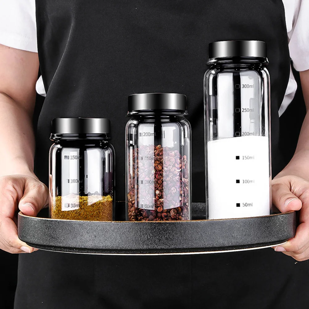 3Pcs Elegant Multi-Functional Seasoning Pot Kitchen Condiment Holder Smooth Surface Spices Organizer Tidy Cooking
3Pcs Elegant Multi-Functional Seasoning Pot Kitchen Condiment Holder Smooth Surface Spices Organizer Tidy Cooking