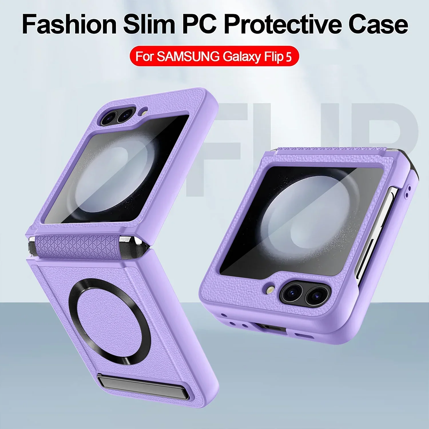 Чехол-подставка для Magsafe для Samsung Galaxy Z Flip 6 5 Flip6 Flip5, шарнир и задний экран, защитная стеклянная пленка, кожаный чехол
Чехол-подставка для Magsafe для Samsung Galaxy Z Flip 6 5 Flip6 Flip5, шарнир и задний экран, защитная стеклянная пленка, кожаный чехол