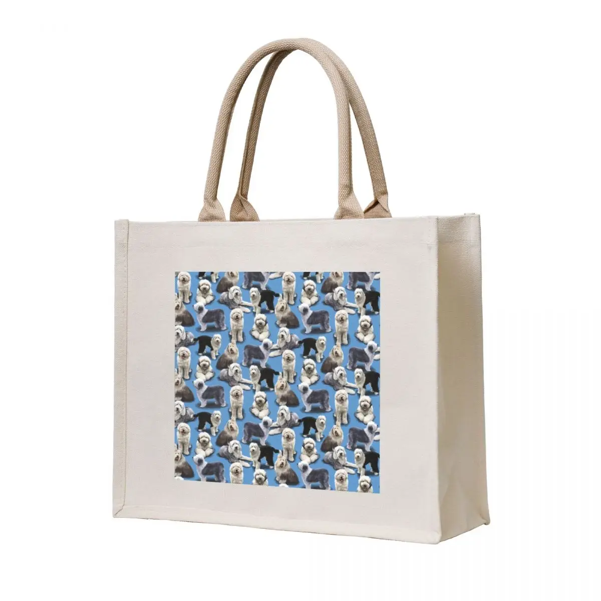 The Old English Sheepdog Tote Bag canvas tote bag cute pouch bag tote bags men 
The Old English Sheepdog Tote Bag canvas tote bag cute pouch bag tote bags men