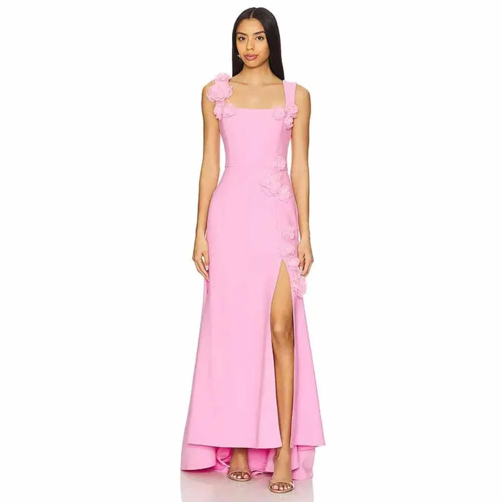 Вечерние платья для дня рождения, креповая ткань, платье-футляр/колонна для выпускного вечера, розовое платье с квадратным вырезом и аппликацией по бокам, женские вечерние платья
Вечерние платья для дня рождения, креповая ткань, платье-футляр/колонна для выпускного вечера, розовое платье с квадратным вырезом и аппликацией по бокам, женские вечерние платья