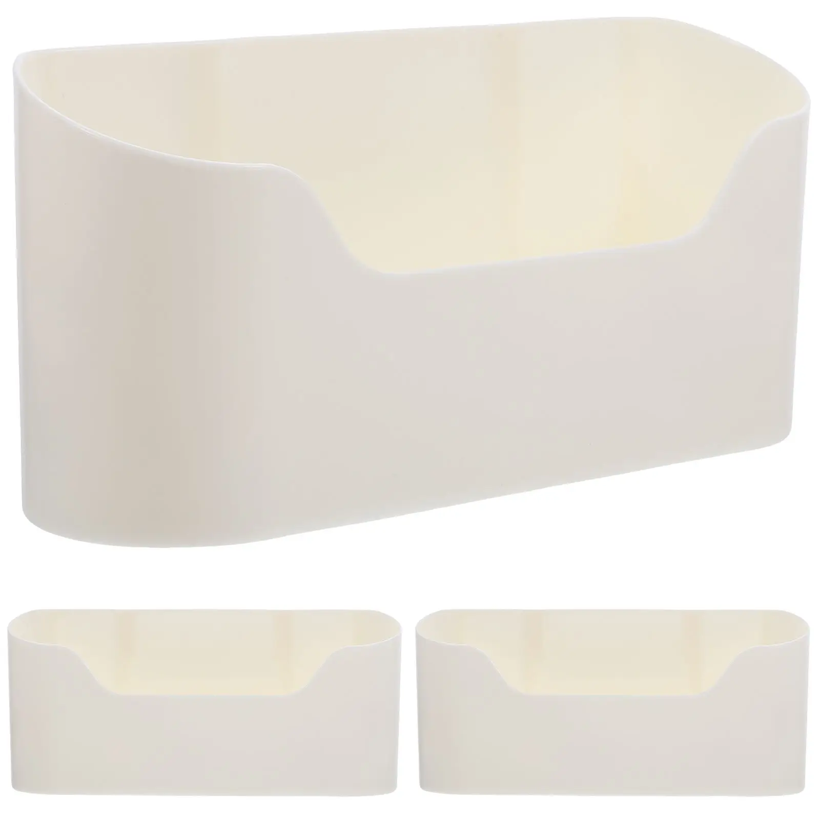 3 Pack Adhesive Wall Storage Boxes Kitchen Bathroom Simple Plastic Stationery Holder Pen Rack Mountable Large Capacity Spice
3 Pack Adhesive Wall Storage Boxes Kitchen Bathroom Simple Plastic Stationery Holder Pen Rack Mountable Large Capacity Spice