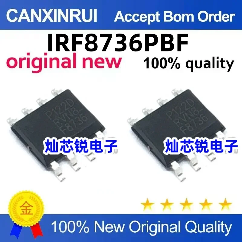 (5-100 pieces) New IRF8736 IRF8736PBF F8736 SOP-8
(5-100 pieces) New IRF8736 IRF8736PBF F8736 SOP-8