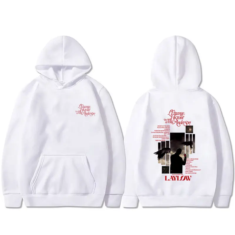 Rapper Laylow L'etrange Histoire De Mr.anderson Hoodie Men Women Hip Hop Pop Music Pullover Male Casual Cotton Vintage Hoodies
Rapper Laylow L'etrange Histoire De Mr.anderson Hoodie Men Women Hip Hop Pop Music Pullover Male Casual Cotton Vintage Hoodies