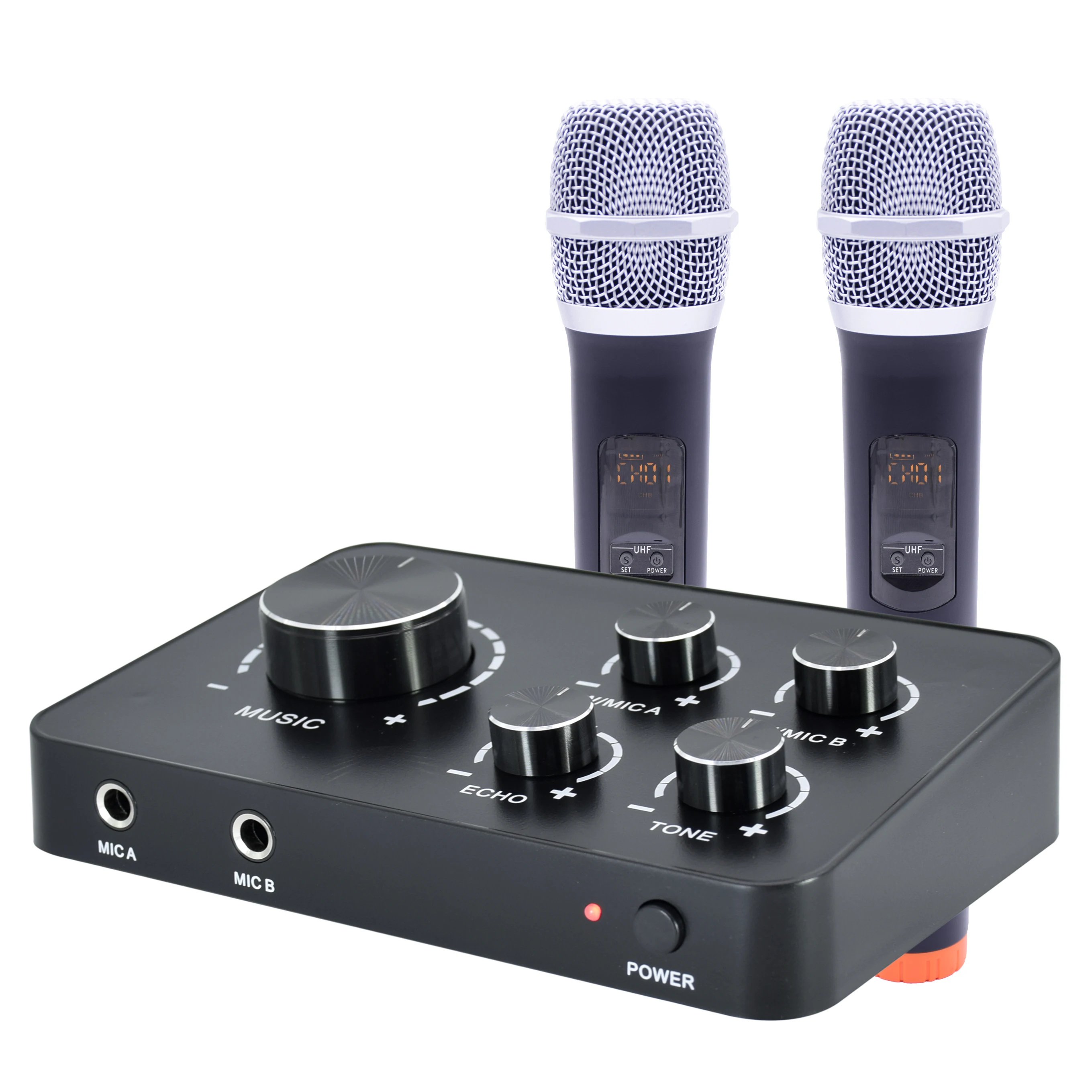 Аудио-видеооборудование, портативный караоке дальнего действия, беспроводной микрофон, звуковой микшер, домашний кинотеатр, караоке-микшер, система приемника
Аудио-видеооборудование, портативный караоке дальнего действия, беспроводной микрофон, звуковой микшер, домашний кинотеатр, караоке-микшер, система приемника