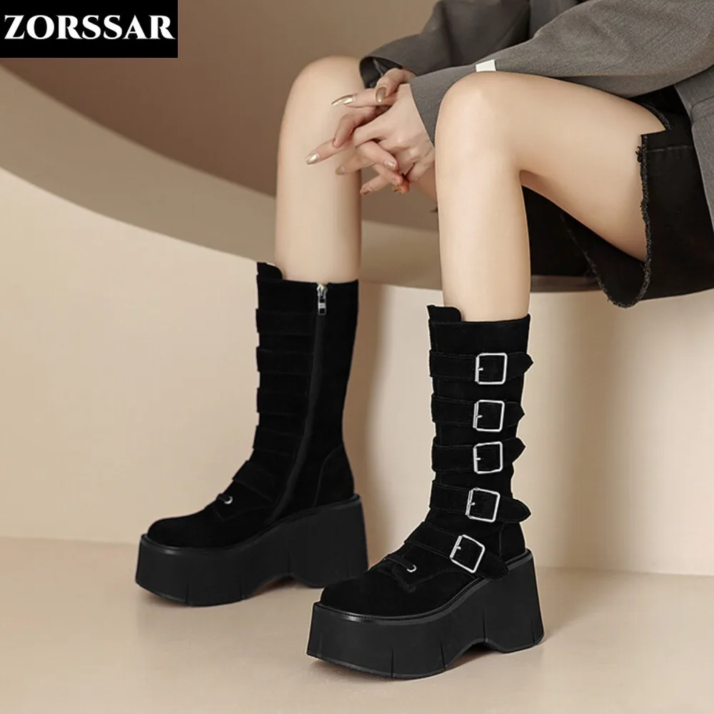 Fashion Rome Modern Boots Platform Mid-calf Boots Warm Short Plush Casual Wedge Shoes 2024 Fashion Back High Tube Knight Boots
Fashion Rome Modern Boots Platform Mid-calf Boots Warm Short Plush Casual Wedge Shoes 2024 Fashion Back High Tube Knight Boots