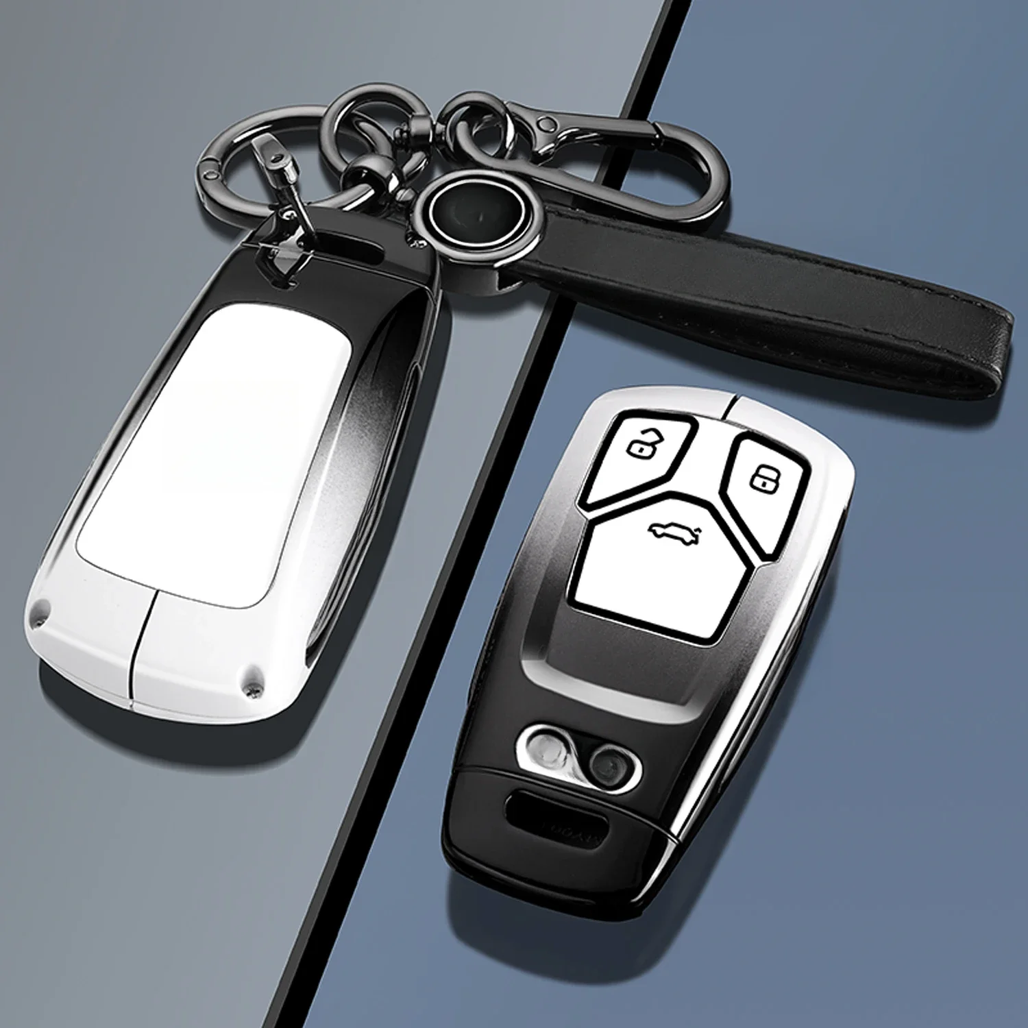 Alloy car key case remote control protective cover is suitable for Audi A6 S6 RS6 2018 2019 2020 2021 key cover accessories
Alloy car key case remote control protective cover is suitable for Audi A6 S6 RS6 2018 2019 2020 2021 key cover accessories