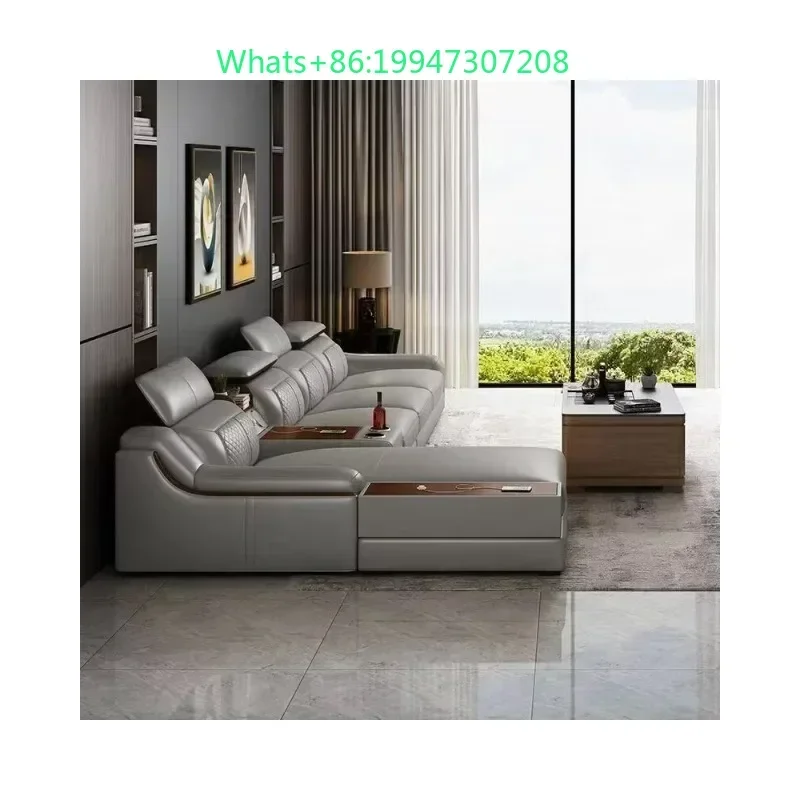 Light luxury solid wood modern living room sofa corner combination genuine leather first layer cowhide size apartment
Light luxury solid wood modern living room sofa corner combination genuine leather first layer cowhide size apartment