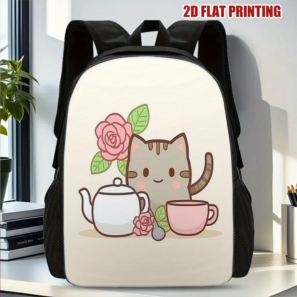 1 piece cat backpack for tea - light, easy to carry, zipper, casual style, suitable for office, school or fast travel
1 piece cat backpack for tea - light, easy to carry, zipper, casual style, suitable for office, school or fast travel
