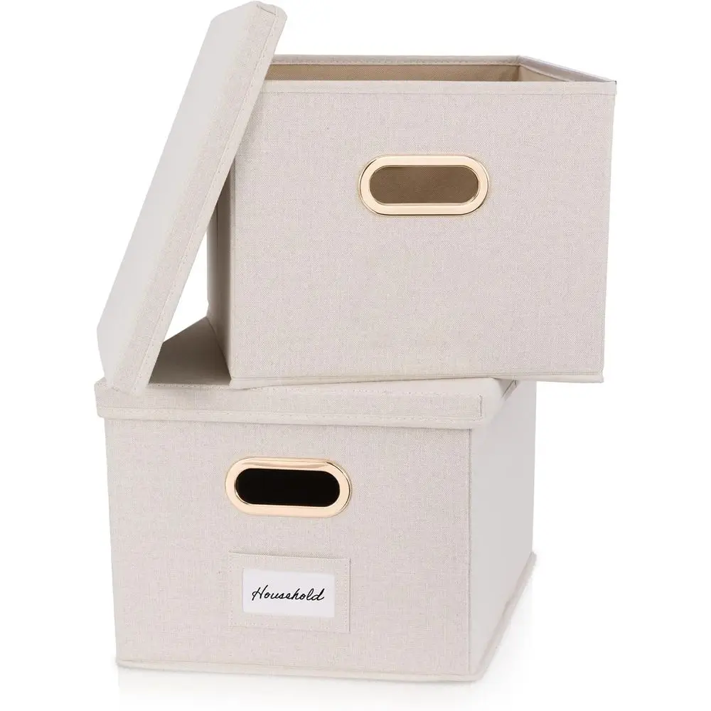 Decorative ile Organizer Box Set o 2 - Collapsible Linen iling Cabiw/Handles Are Perect to Store all Your Documents & Hanging il
Decorative ile Organizer Box Set o 2 - Collapsible Linen iling Cabiw/Handles Are Perect to Store all Your Documents & Hanging il