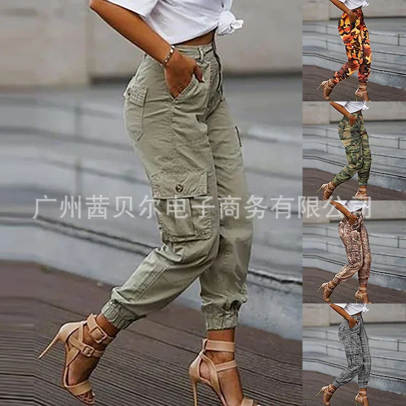 Pants Women New Fashion Loose Pants with Multi Pocket Small Feet Overalls Trousers Women
Pants Women New Fashion Loose Pants with Multi Pocket Small Feet Overalls Trousers Women