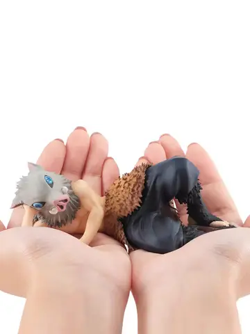 Disponibile originale Demon Slayer in mano Hashibira Inosuke modello anime regalo raccogliere giocattoli di figure