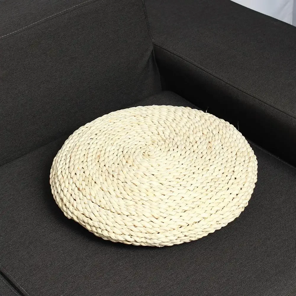 16'' Grass Weave Yoga Cushion Pads Mat Pillow Pouf Floor Chair Seat Tatami
16'' Grass Weave Yoga Cushion Pads Mat Pillow Pouf Floor Chair Seat Tatami