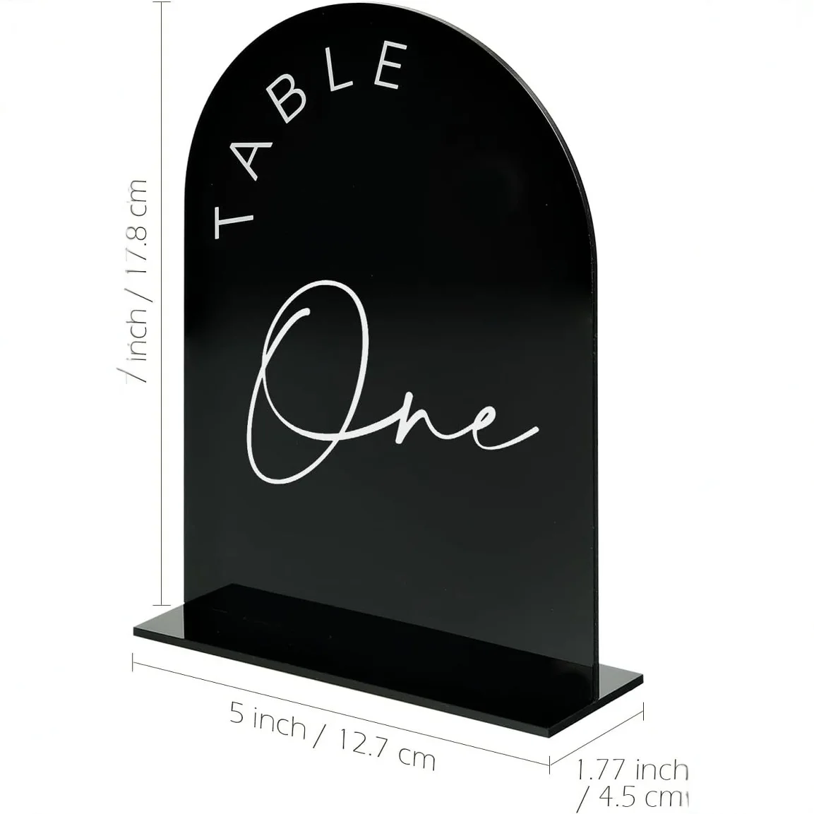 Frosted Acrylic Table Plate, Golden Mirror Black and White Acrylic Wedding Table Brand, Digital Arched Acrylic Logo, Seat Plate
Frosted Acrylic Table Plate, Golden Mirror Black and White Acrylic Wedding Table Brand, Digital Arched Acrylic Logo, Seat Plate
