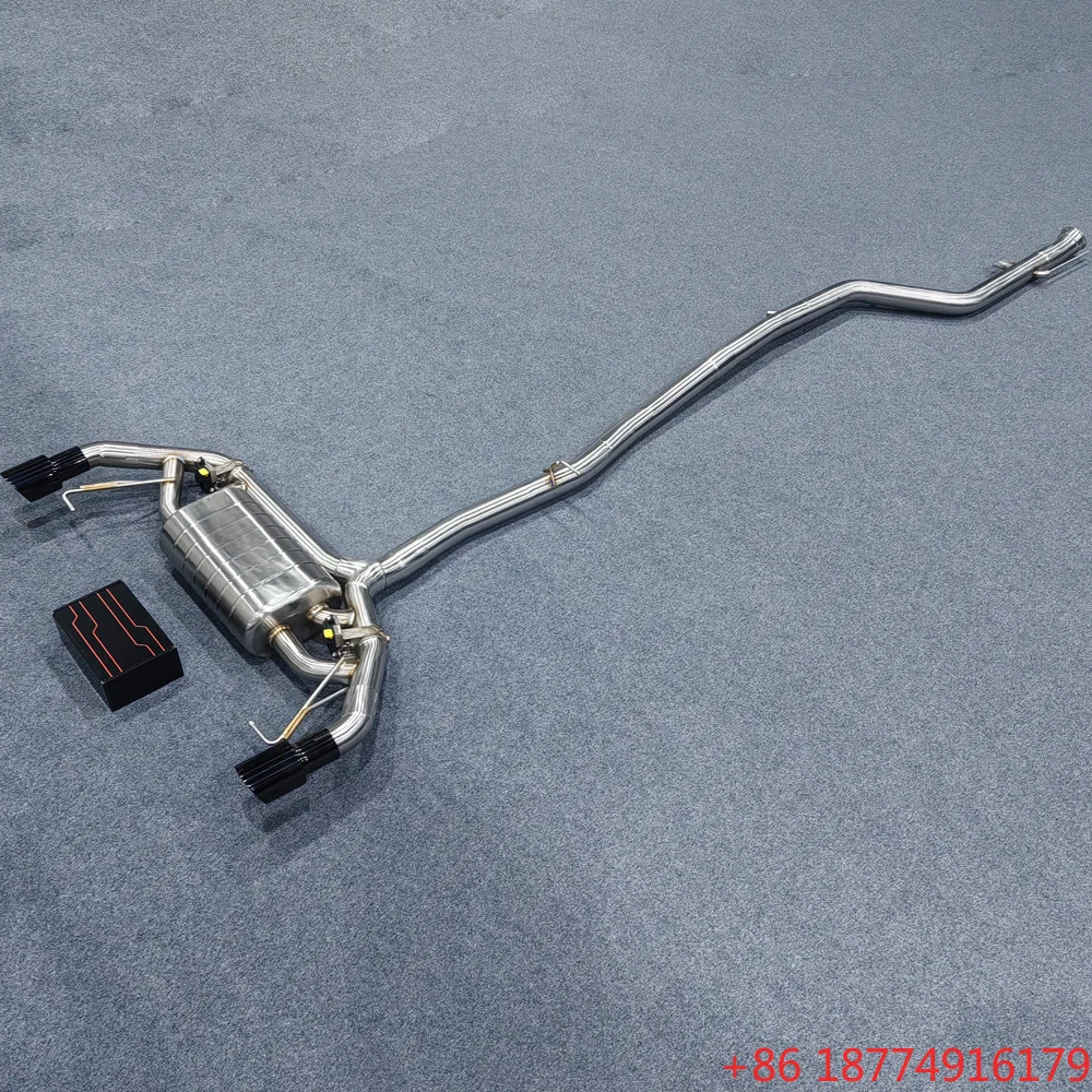 OBM High Performance Valved Sport Catback Exhaust System for X3/X4 3.0T 2014-- Racing Stainless Steel Exhaust Pipe Muffler
OBM High Performance Valved Sport Catback Exhaust System for X3/X4 3.0T 2014-- Racing Stainless Steel Exhaust Pipe Muffler