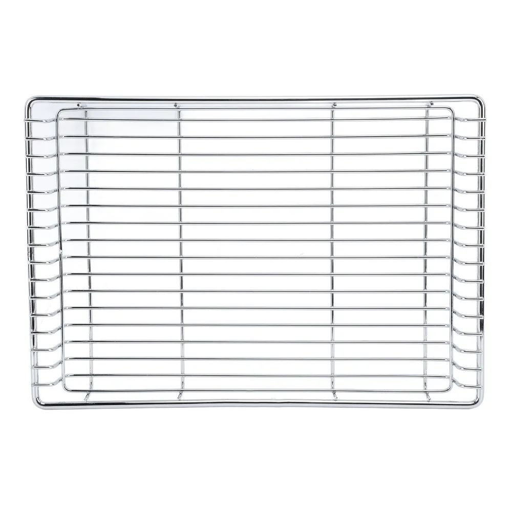 Stainless Steel Draining Mesh Tray Easy Install High Capacity Sink Drainage Basket Shallow Over The Sink Dish Drainer Kitchen
Stainless Steel Draining Mesh Tray Easy Install High Capacity Sink Drainage Basket Shallow Over The Sink Dish Drainer Kitchen