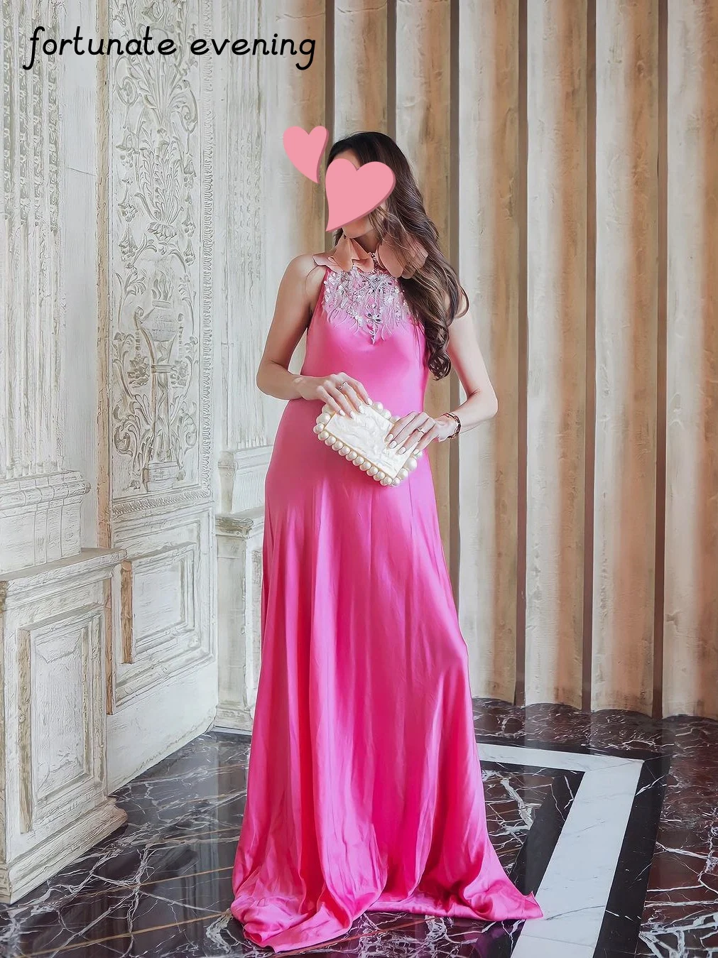Fortunate Evening Elegant Vintage Sweet Pink Beaded Sequined Sexy Customized Formal Occasion Prom Dress Evening Party Gowns
Fortunate Evening Elegant Vintage Sweet Pink Beaded Sequined Sexy Customized Formal Occasion Prom Dress Evening Party Gowns