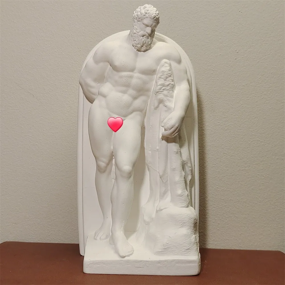 Mythological Hero Body Statue Gypsum Sculptural Art Muscle Figure Decor Living Room Collector's Gift Luxury Desktop decoration
Mythological Hero Body Statue Gypsum Sculptural Art Muscle Figure Decor Living Room Collector's Gift Luxury Desktop decoration
