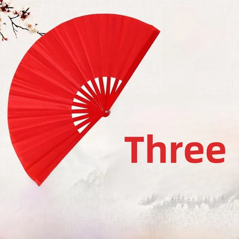 Двусторонний пластиковый веер для кунг-фу и тай-чи, реквизит для танцев, веер для студентов боевых искусств, красный ветрозащитный веер со звуком для детей
Двусторонний пластиковый веер для кунг-фу и тай-чи, реквизит для танцев, веер для студентов боевых искусств, красный ветрозащитный веер со звуком для детей