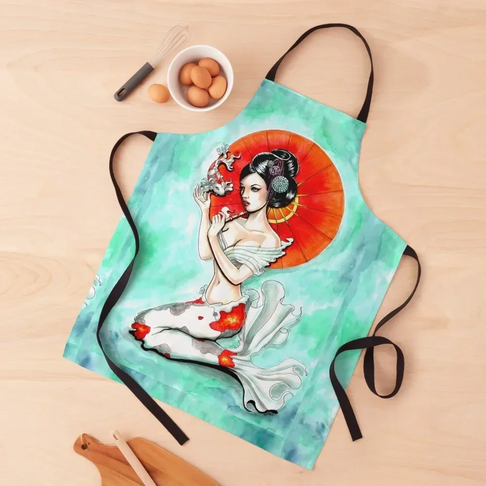 Koi Apron useful gadgets for home Kitchen For Men Women Kitchen barber uniform Apron
Koi Apron useful gadgets for home Kitchen For Men Women Kitchen barber uniform Apron