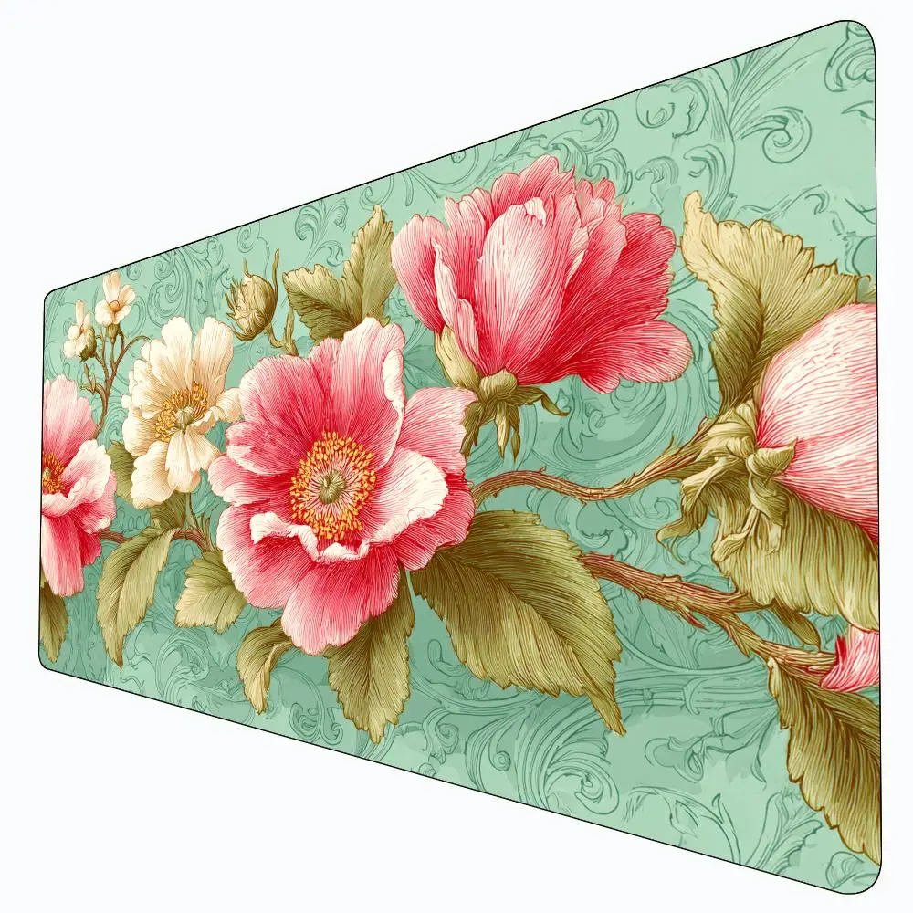 Vintage pink and white flowers MTG Playmat Magic Card Battle Mat Non-Slip Durable Commander playmat Board Game Mat for TCG
Vintage pink and white flowers MTG Playmat Magic Card Battle Mat Non-Slip Durable Commander playmat Board Game Mat for TCG