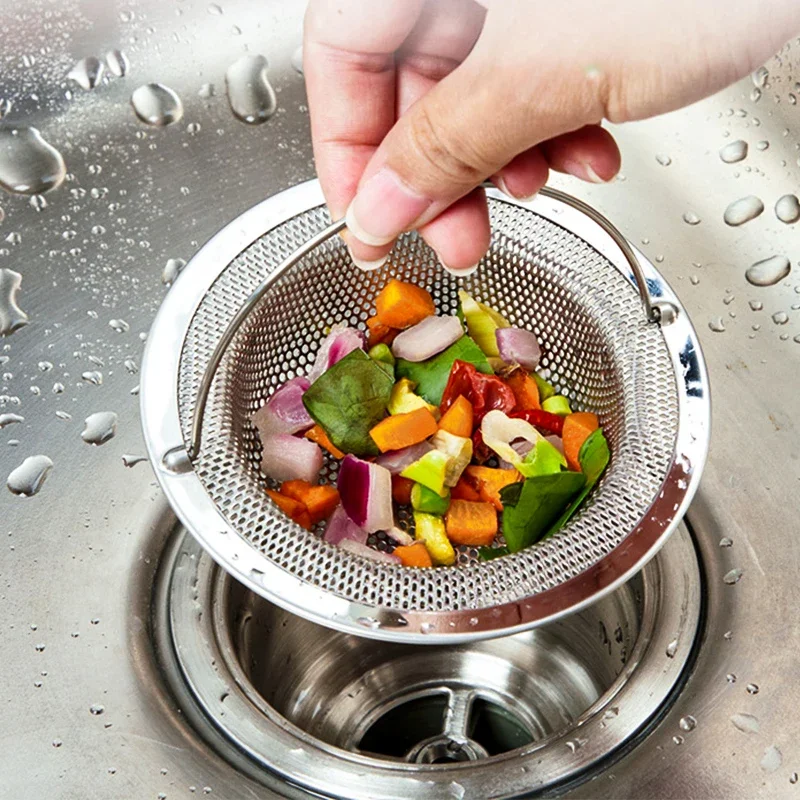 1Pc Stainless Steel Kitchen Sink Filter, Garbage Food Residue/Hair Catcher, Keep Your Bathtub
1Pc Stainless Steel Kitchen Sink Filter, Garbage Food Residue/Hair Catcher, Keep Your Bathtub