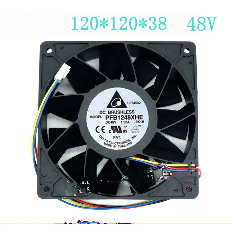 Y+FOR R1 PCS Fan 12CM 4-Pin Double Ball cooling fan PFB1248XHE 48V 1.92A 12038
Y+FOR R1 PCS Fan 12CM 4-Pin Double Ball cooling fan PFB1248XHE 48V 1.92A 12038