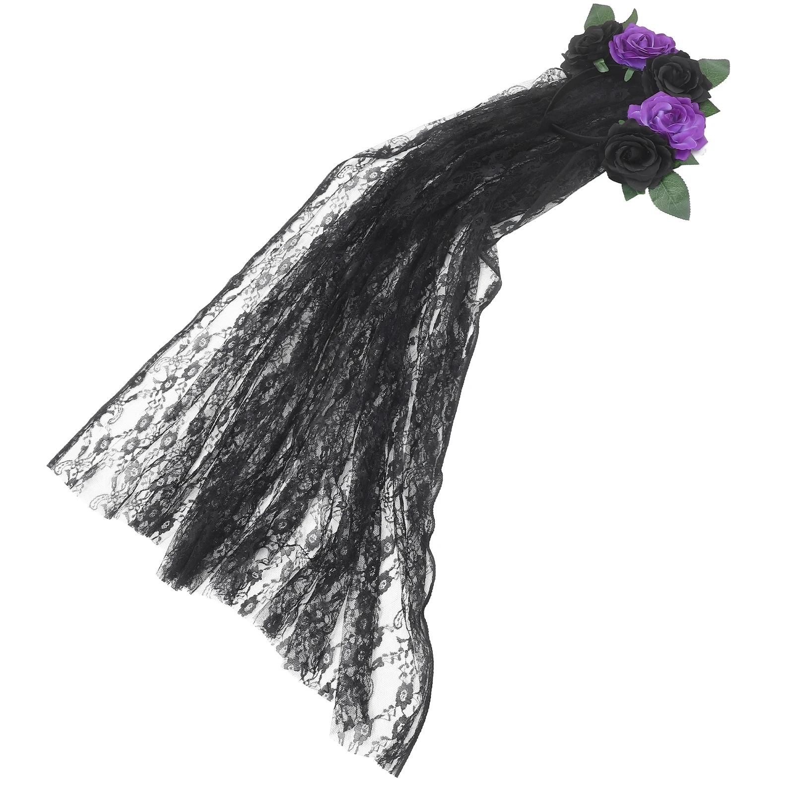 Rose Flower Headband 3Black2Purple Day of The Dead Halloween Party Accessories Cosplay Party Headband Hair Hoops
Rose Flower Headband 3Black2Purple Day of The Dead Halloween Party Accessories Cosplay Party Headband Hair Hoops
