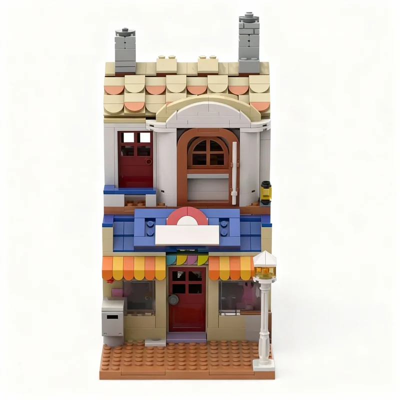 887PCS MOC Creative Model Nook S Downtown Cranny Rosie Loft Building Blocks DIY Assembly Building Blocks Display Gift Home Set
887PCS MOC Creative Model Nook S Downtown Cranny Rosie Loft Building Blocks DIY Assembly Building Blocks Display Gift Home Set