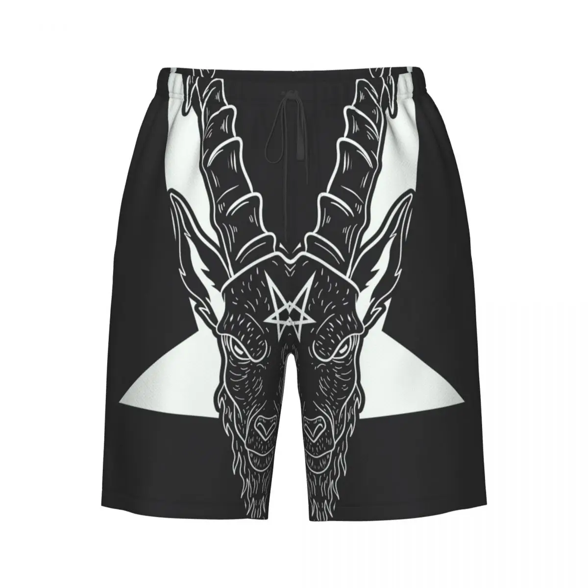 Men's Swimming Shorts Baphomet Illustration Trunks Beach Wear
Men's Swimming Shorts Baphomet Illustration Trunks Beach Wear