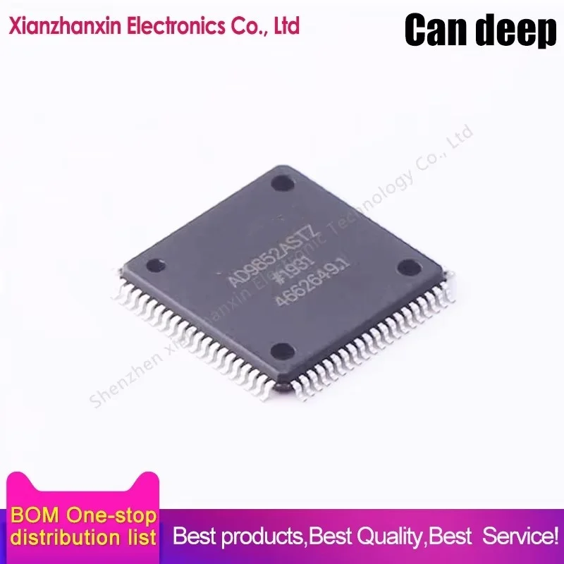 1pcs/lot AD9852ASTZ AD9852 LQFP-80 Frequency synthesizer chip
1pcs/lot AD9852ASTZ AD9852 LQFP-80 Frequency synthesizer chip