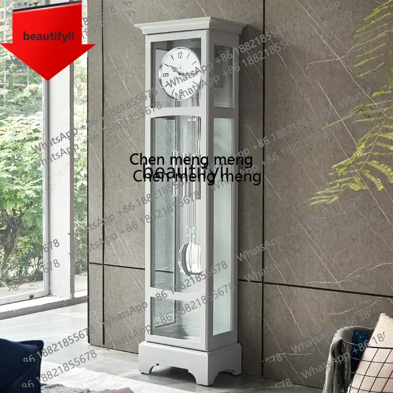 Modern Italian Light Luxury the Grandfather Clock Living Room Clock Home Internet Celebrity Pendulum Clock a48
Modern Italian Light Luxury the Grandfather Clock Living Room Clock Home Internet Celebrity Pendulum Clock a48