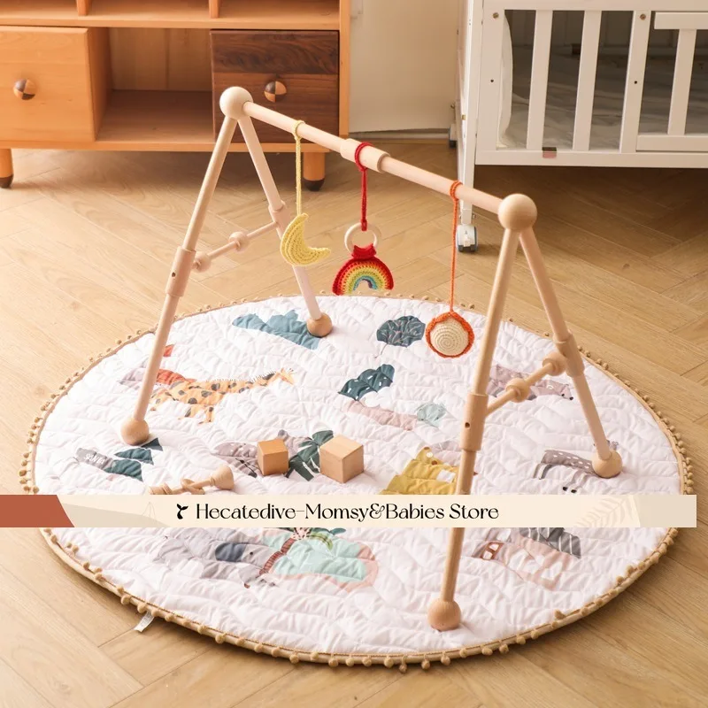 【Супер детали】куб для детского спортзала из натурального дерева, совместимый с несколькими съемными погремушками
【Супер детали】куб для детского спортзала из натурального дерева, совместимый с несколькими съемными погремушками 