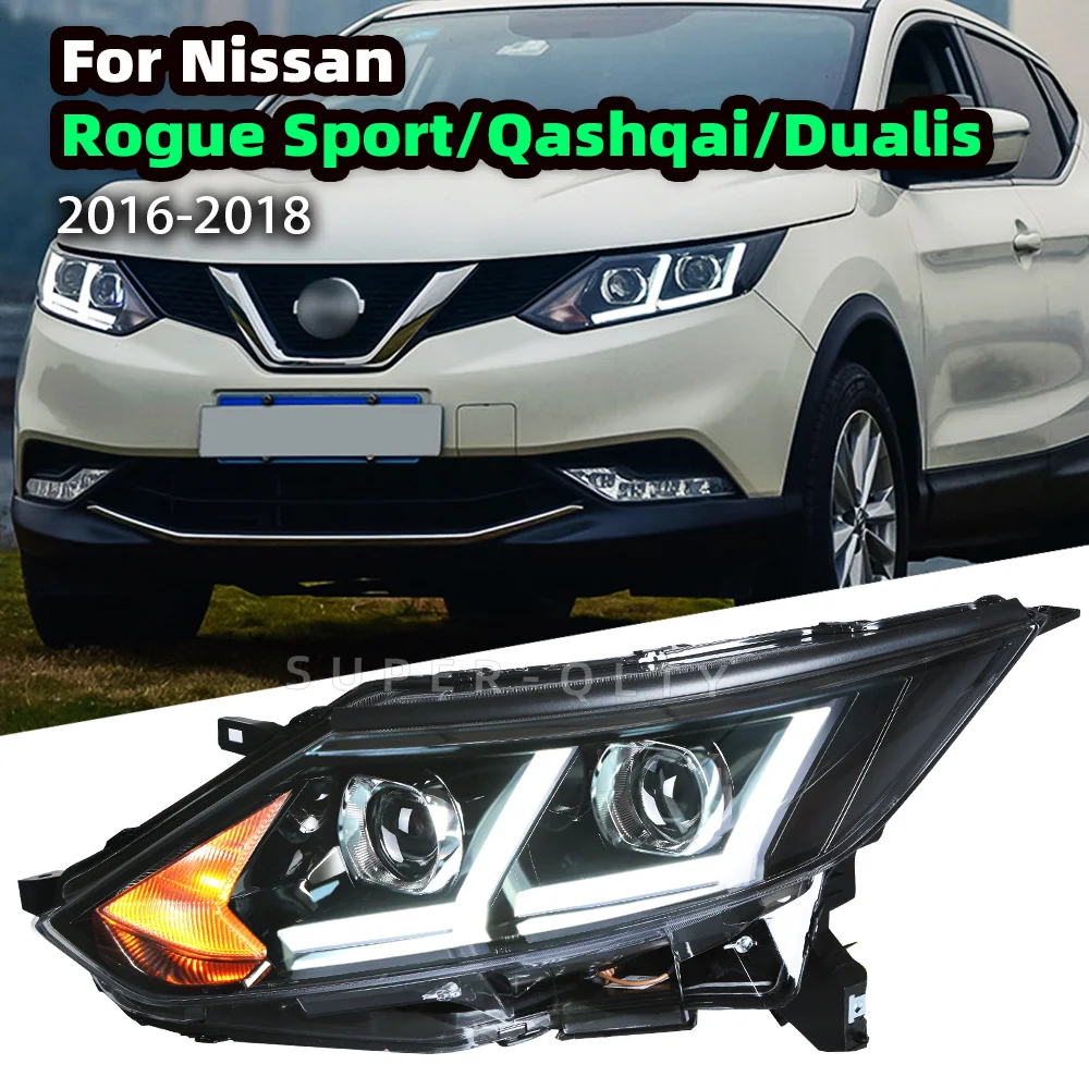 Eagle Eye Headlights for Nissan Rogue Sport/Qashqai/Dualis 2016-2018 LED Head Lamp Plug and Play With Fog Lights LED DRL Lights
Eagle Eye Headlights for Nissan Rogue Sport/Qashqai/Dualis 2016-2018 LED Head Lamp Plug and Play With Fog Lights LED DRL Lights