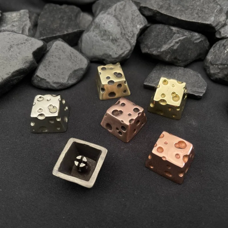 Diablo Style Cheese Keycaps Pure Copper Personalized Tri-color Keycaps Cherry Profile MX Switch Key Cap for Mechanical Keyboard
Diablo Style Cheese Keycaps Pure Copper Personalized Tri-color Keycaps Cherry Profile MX Switch Key Cap for Mechanical Keyboard