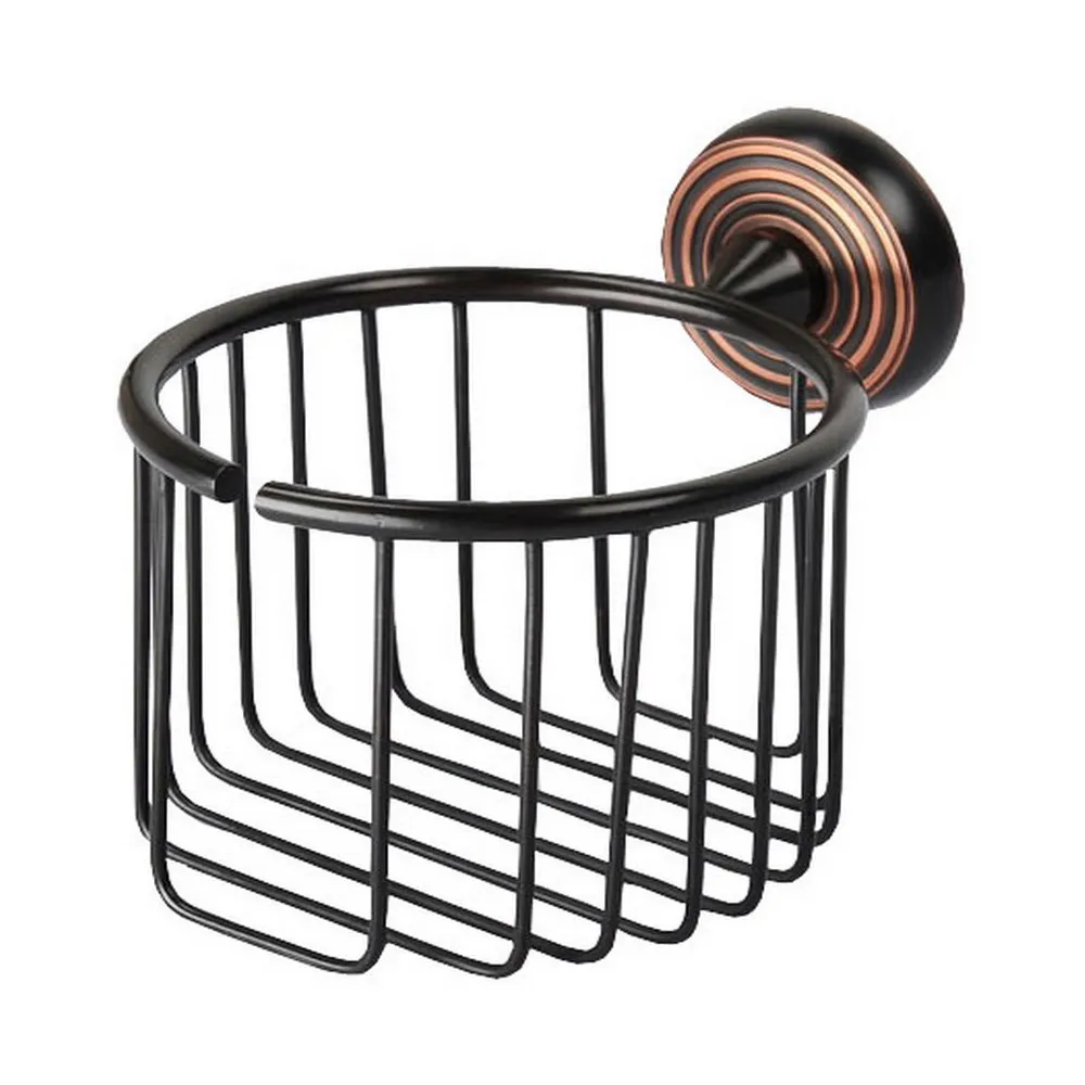 Black Oil Rubbed Brass Wall Mounted Bathroom Toilet Paper Roll Basket Holder 2ba118
Black Oil Rubbed Brass Wall Mounted Bathroom Toilet Paper Roll Basket Holder 2ba118
