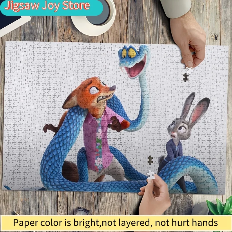 1000pcs Disney Zootopia Judy & Nick Wilde Poster Puzzle - City Game Suitable for Adults &, Birthday Challenge, Brain Teaser Gi
1000pcs Disney Zootopia Judy & Nick Wilde Poster Puzzle - City Game Suitable for Adults &, Birthday Challenge, Brain Teaser Gi