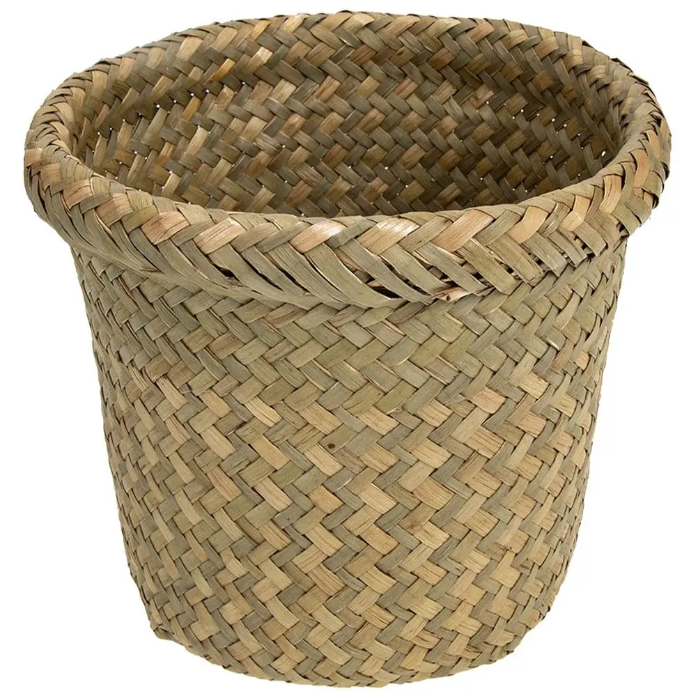 Storage Basket Baskets Rattan Bathroom Trash Can Flower Grass Woven Straw for Plants Indoor Round Wicker Seagrass Decor
Storage Basket Baskets Rattan Bathroom Trash Can Flower Grass Woven Straw for Plants Indoor Round Wicker Seagrass Decor