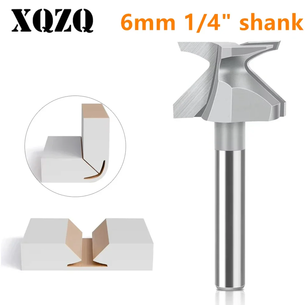 R10 1/4" Shank 6mm Shank Woodworking Router Bit,Tongue and Groove Router Bit,Carbide Tip V Bit
R10 1/4" Shank 6mm Shank Woodworking Router Bit,Tongue and Groove Router Bit,Carbide Tip V Bit