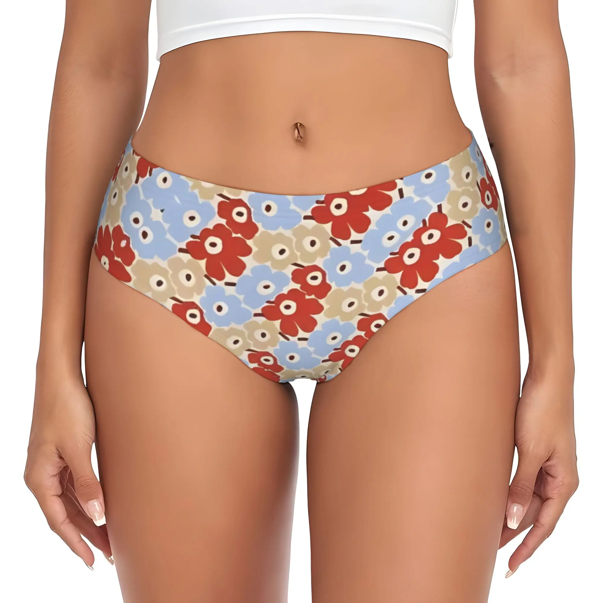 Custom Women Poppy Flower Brief Panties Female Breathable Lovely Flowers Underwear Underpants
Custom Women Poppy Flower Brief Panties Female Breathable Lovely Flowers Underwear Underpants