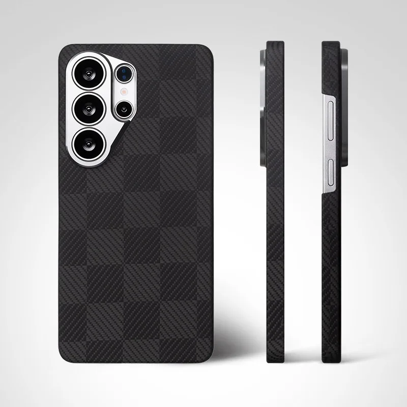 For Samsung 26 S24 S25 Ultra True Kevlar carbon fiber phone case ultra-thin aramid fiber magnetic anti drop high-end protective
For Samsung 26 S24 S25 Ultra True Kevlar carbon fiber phone case ultra-thin aramid fiber magnetic anti drop high-end protective
