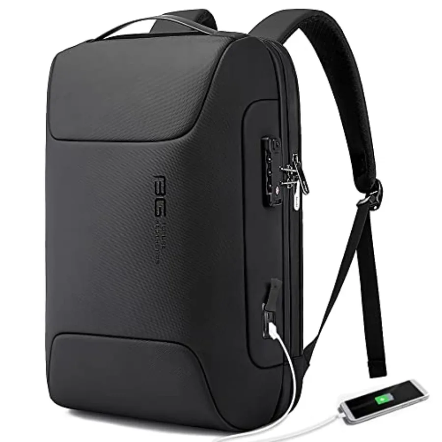 Anti Theft Business Backpack Fits 15.6 Inch LaptopSmart Work Backpack with USB Charging Port for Office Work Airplane Business
Anti Theft Business Backpack Fits 15.6 Inch LaptopSmart Work Backpack with USB Charging Port for Office Work Airplane Business